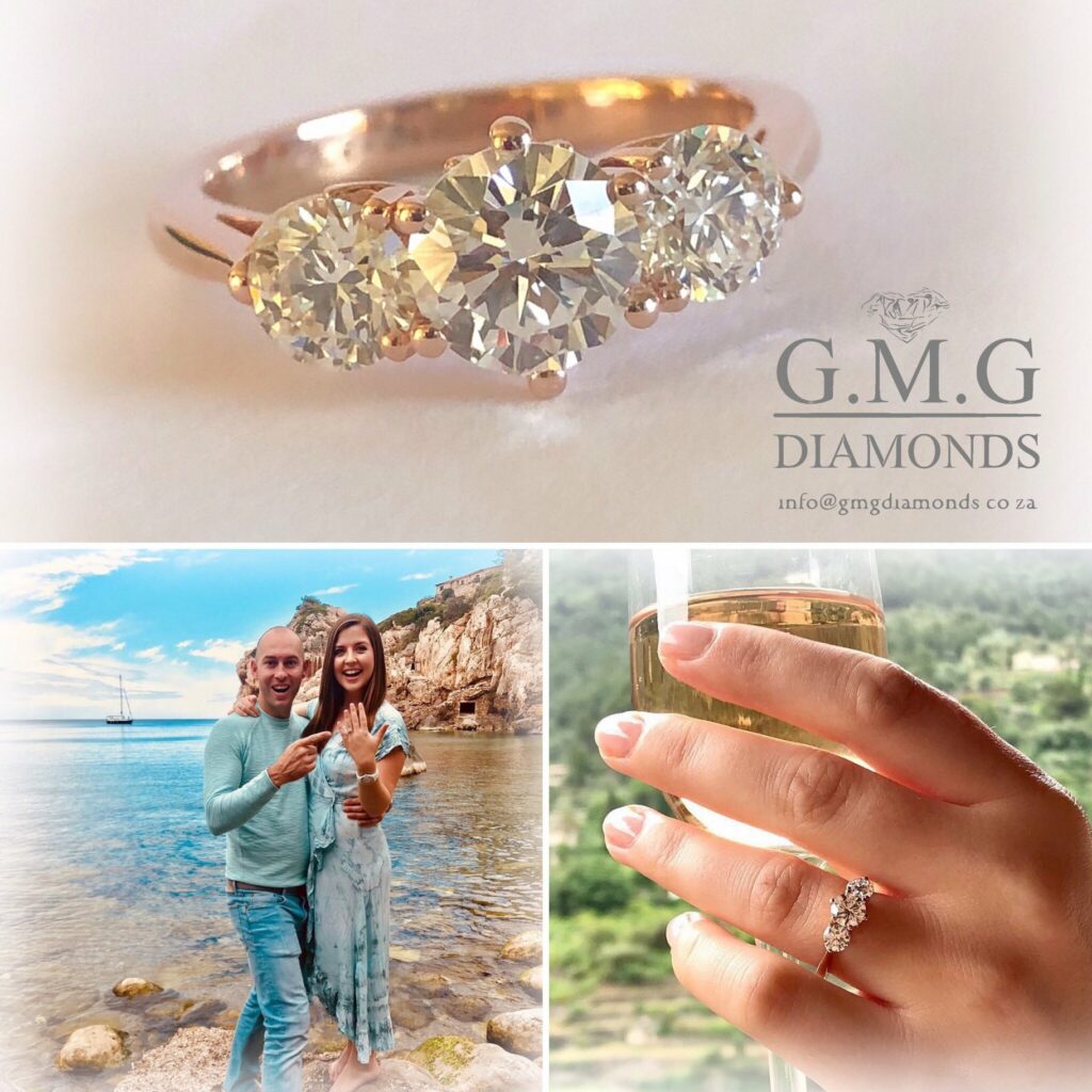 trilogy diamond ring