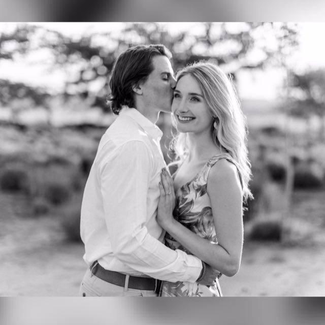 engagement couple